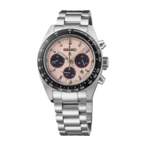SEIKO PROSPEX SPEEDTIMER ‘YOUNGTIMER’ IN PALE PINK – SSC963P1